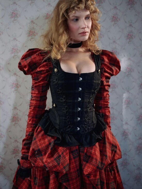 Selkie Tops - Selkie The Caviar Solder Corset - Women's S